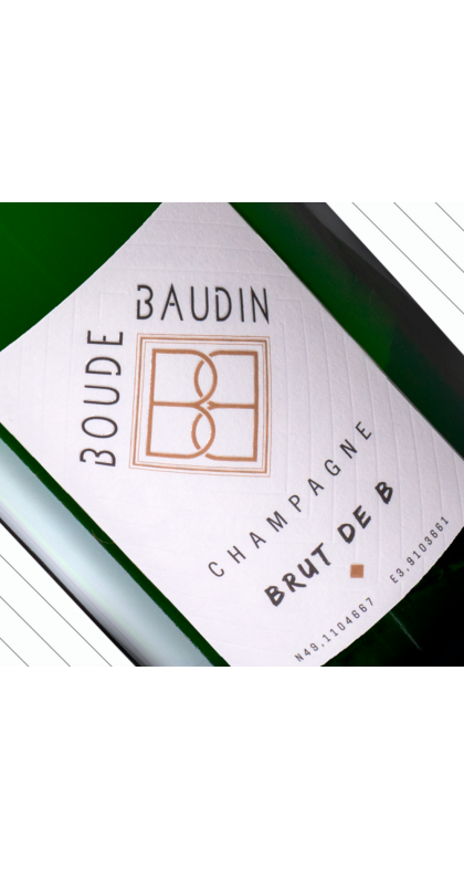 Laissez-vous séduire par la fraîcheur audacieuse de notre champagne Brut de B.