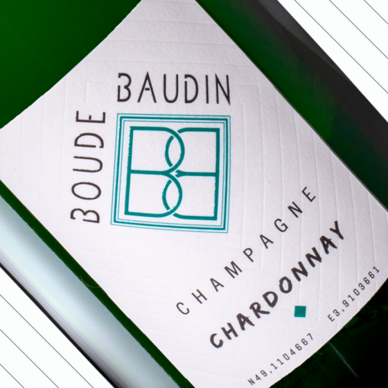 Brut Chardonnay, champagne de vigneron Champagne Boude Baudin